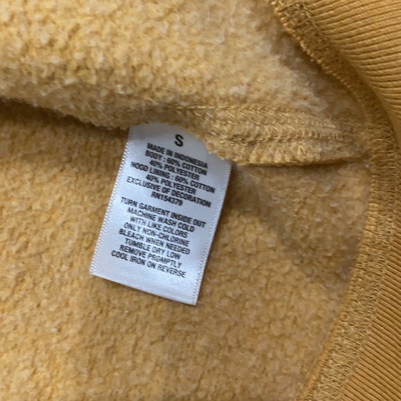 Yellow Aeropostale Zip up hoodie - Picture 2 of 6